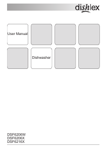 Manual Dishlex DSF 6206 W Dishwasher