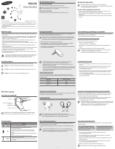 Bruksanvisning Samsung HM-3300 Headsett