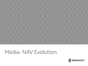 Manual Renault Media - NAV Evolution Car Navigation