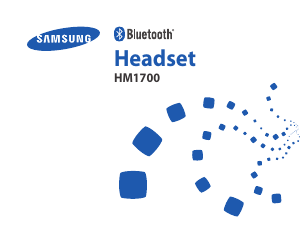 Bruksanvisning Samsung HM1700 Headsett