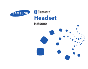 Manual Samsung HM5000 Auscultador com microfone
