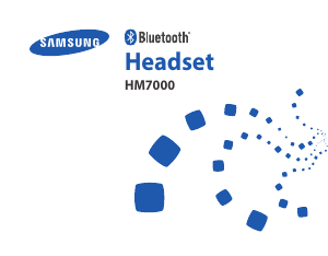 Mode d’emploi Samsung HM7000 Headset