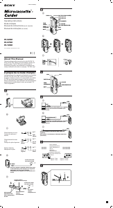 Manual Sony M-679V Gravador de cassetes