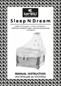 Kullanım kılavuzu Lorelli Sleep n Dream 2 Bebek karyolası