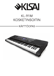 Käyttöohje Kisai KL-91M Kosketinsoitin