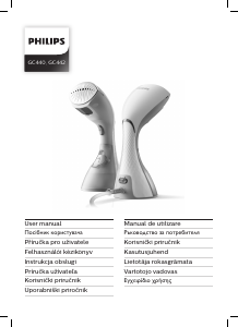 Návod Philips GC440 Naparovač odevov