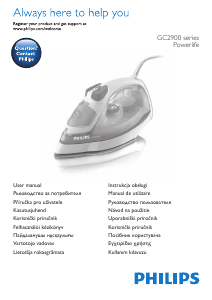 Návod Philips GC2965 Žehlička