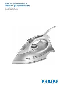 Bedienungsanleitung Philips GC3116 Bügeleisen