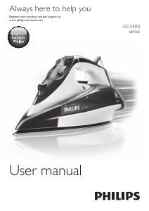 Rokasgrāmata Philips GC4410 Azur Gludeklis