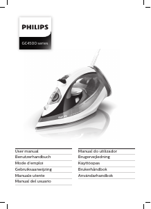 Bedienungsanleitung Philips GC4506 Bügeleisen