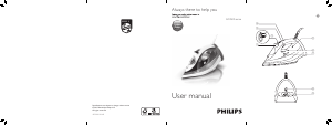 Instrukcja Philips GC4511 Azur Performer Żelazko