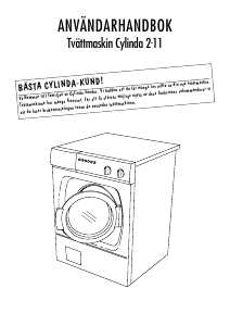 Bruksanvisning Cylinda 2-11 Tvättmaskin