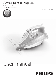 Manuale Philips GC4870 Azur Ferro da stiro