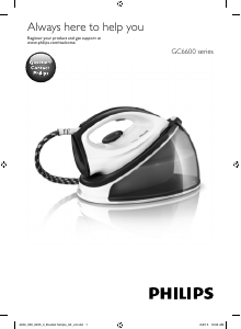 Manual de uso Philips GC6615 Plancha