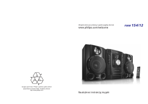 Vadovas Philips FWM15 Stereofoninis rinkinys