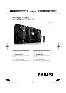 Bruksanvisning Philips FWM15 Stereoanläggning