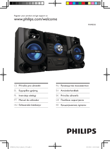Návod Philips FWM210 Stereo súprava