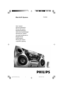 Bruksanvisning Philips FWM352 Stereoanläggning