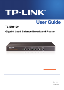 Manual TP-Link TL-ER5120 SafeStream Router
