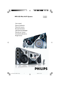 Bruksanvisning Philips FWM57 Stereoanläggning