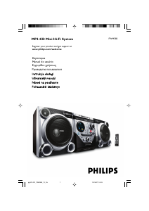 Használati útmutató Philips FWM582 Sztereóberendezés