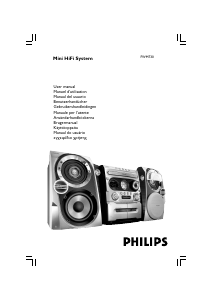 Manual Philips FWM730 Stereo-set