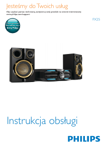 Instrukcja Philips FX25 Zestaw stereo