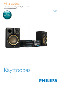 Käyttöohje Philips FX25 Stereosetti