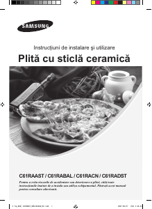 Manual Samsung C61RACN Plită