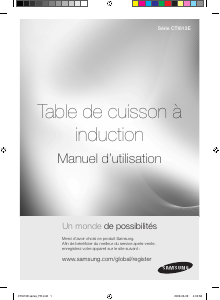 Mode d’emploi Samsung CTI613EHST Table de cuisson