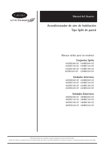 Manual de uso Carrier 42HMC09012F Aire acondicionado