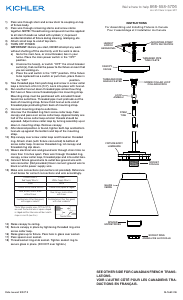 Handleiding Kichler 1687OZ Hendrik Lamp