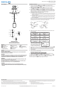 Handleiding Kichler 84324CG Keele Lamp