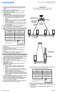 Handleiding Kichler 2943NI Circolo Lamp