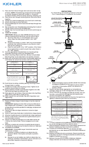 Handleiding Kichler 2682PN Hatteras Lamp