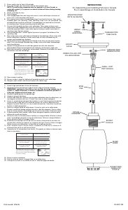 Handleiding Kichler 3497OZS Eileen Lamp