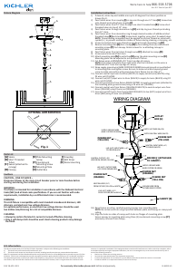 Manual de uso Kichler 84313MBK Priam Lámpara