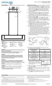 Manual Kichler 84322CG Jestin Lamp