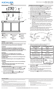 Manual de uso Kichler 84319WH Lavi Lámpara