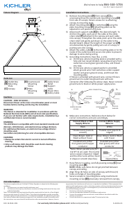 Manual de uso Kichler 84316MBK Walman Lámpara