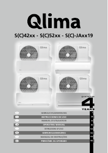 Bedienungsanleitung Qlima SC 5325 Klimagerät