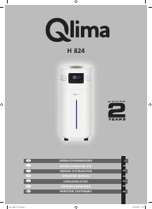 Manual Qlima H824 Humidifier