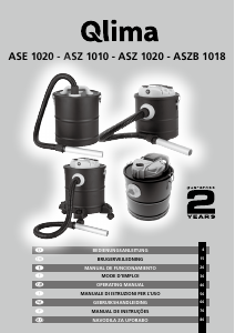 Manual Qlima ASZB 1018 Vacuum Cleaner