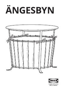 Használati útmutató IKEA ANGESBYN Kisasztal