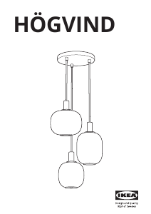 Manual IKEA HOGVIND Lamp