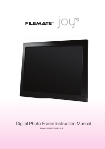 Manual Filemate 3FMPF215BK15-R Joy Digital Photo Frame