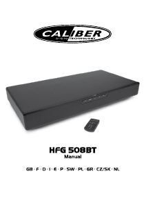 Manuale Caliber HFG508BT Altoparlante
