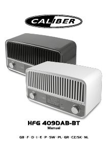 Bedienungsanleitung Caliber HFG409DAB-BT Radio