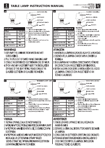 Instrukcja Aigostar 8433325197131 Lampa