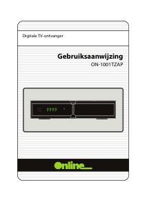 Handleiding Online ON-1001TZAP Digitale ontvanger